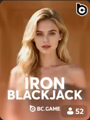 Iron Blackjack BC Game Poland cover