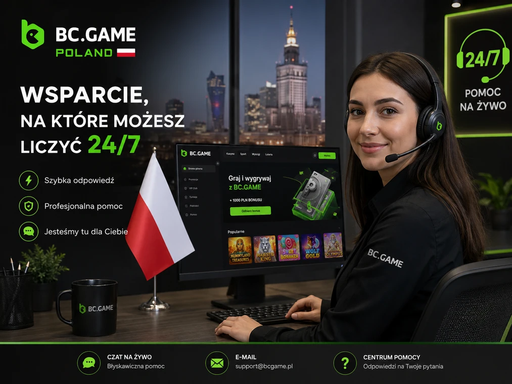 BC Game Poland customer support assistance for players in Poland