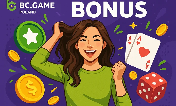 Types of bonuses at BC Game Poland